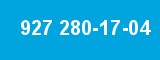 927 280-17-04 927 280-17-04